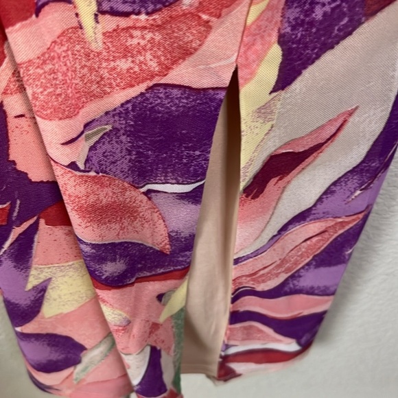 WAYF Floral Multicolor Sleeveless Maxi Midi Dress Size M - Picture 6 of 7